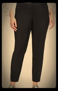 Eloquii Kady Fit Double Weave black pants size 18